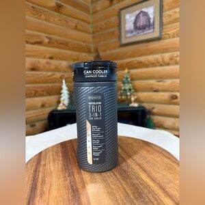 CARBON FIBER 100% Leakproof Brumate Hopsulator TRIO 3-in-1 Can Cooler * Lmtd Ed